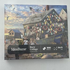 Buoy Cottage Jigsaw Puzzle IdeaBazar 1000 Piece Sealed Adult Gift